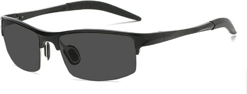 Full lens Polarized Reader Sunglasses for Men Women Wrap Around Sports Sun Reading Glasses in Saudi Arabia