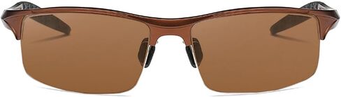Full lens Polarized Reader Sunglasses for Men Women Wrap Around Sports Sun Reading Glasses in Saudi Arabia