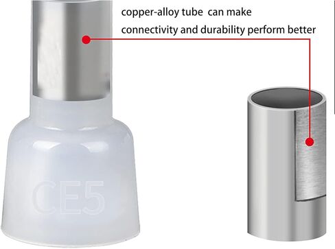 محطة تجعيد موصل سلك نهاية مغلقة CE1 للأسلاك 22AWG 16AWG محطة معزولة للأسلاك (CE1) in Kuwait