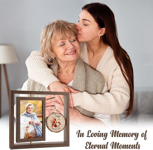 Memorial Gifts for Loss of Mom Picture Frame- Sympathy Gifts for Loss of Mother/Dad Fits 4x6 Photo, in Memory of Loved One Gifts, Bereavement Condolences Remembrance Grief Funeral Butterfly in Saudi Arabia