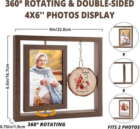 Memorial Gifts for Loss of Mom Picture Frame- Sympathy Gifts for Loss of Mother/Dad Fits 4x6 Photo, in Memory of Loved One Gifts, Bereavement Condolences Remembrance Grief Funeral Butterfly in Saudi Arabia