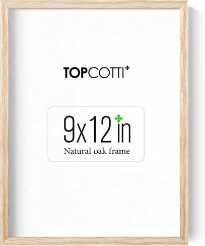 8x10 Oak Wood Picture Frame，Thin Border 8x10 Natural Solid Wood Photo Frame，Poster Frame Wall and Tabletop Photo Frame in Saudi Arabia