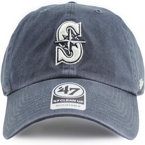 '47 Seattle Mariners Clean Up Adjustable Vintage Navy Hat in Saudi Arabia