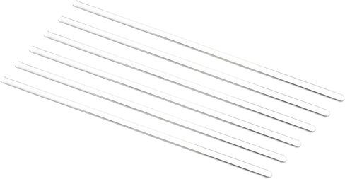 MECCANIXITY 3.3 Borosilicate Glass Stick 11.81" Length 7mm Dia Stir Rod Mixing Tools with Both Ends Round for Lab Kitchen Science 6Pcs in Saudi Arabia