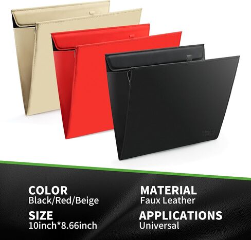 10L0L Golf Cart Trash Bag,Waterproof PU Leather Garbage Can,Magnetic Car Trash Can for Yamaha/Club/Car/EZGO in Saudi Arabia