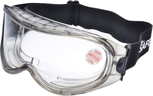 SAFEYEAR ANSI Z87 & EN 166 Anti Fog Safety Goggles Over Glasses for Men Women Anti-Scratch Work Goggles Eye Protection in Saudi Arabia