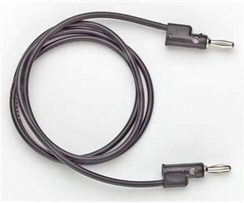 Pomona B-12-0 Banana PLUG PATCH CORD (BLACK) in Saudi Arabia