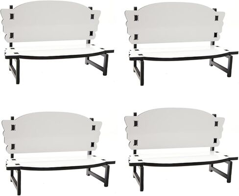 عبوتان من قطعتين من قطع التسامي التذكارية لتزيين الكرسي، إطار صورة مصنوع يدويًا بطابع بحري لديكور المنزل على الطاولة يحمل مقعدًا تذكاريًا باللون الأبيض مقاس 7.1 × 2.72 بوصة in Kuwait