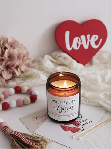OMG, You're Engaged! Candle gift，Engagement Gift Candle 7oz in Saudi Arabia