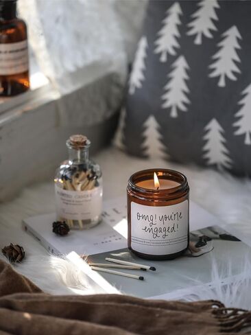 OMG, You're Engaged! Candle gift，Engagement Gift Candle 7oz in Saudi Arabia