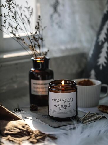 OMG, You're Engaged! Candle gift，Engagement Gift Candle 7oz in Saudi Arabia