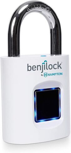BL40002WH BenjiLock 43 mm Fingerprint Padlock (Matte White) in Saudi Arabia