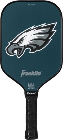 Franklin Sports NFL Pro Pickleball Paddle – 13MM Signature Series Pro Pickleball Paddle with MaxGrit Surface - Official NFL Team – USAP Approved - Premium Quality - Authentic NFL Team Logos in Saudi Arabia