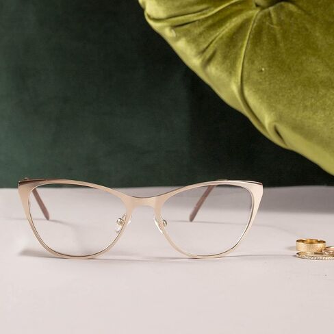 صوفيا فيرغارا x فوستر غرانت فيكتوريا نظارات القراءة متعددة التركيز ذات الضوء الأزرق، عين القطة in Kuwait