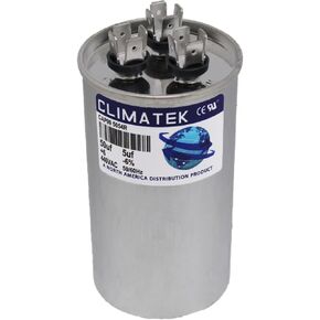 ClimaTek 50 + 5 50/5 MFD uf 370 أو 440 فولت مكثف دائري مزدوج التشغيل CLM5554R لضاغط محرك مكثف يعمل بالتيار المتردد in Kuwait