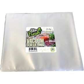 Sta Fresh Vacuum Sealer Bags, 15 inch x 18 inch Vacuum Seal Bags, 3.5mil Thick Vacuum Storage Bag, Large Food Size Bags for; Freezer, Sous Vide, Packing or Bulk Storing, SF1518C, 500 Count