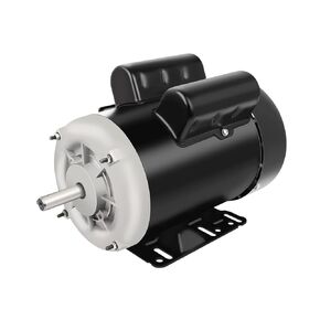 Electric Motor 3HP Farm Duty Single Phase Motor 3450RPM 208-230V 56 Frame 5/8"Shaft Diameter 60HZ CW/CCW TEFC 2 Pole