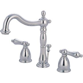 Kingston Brass KB1973AL 8 in. Widespread Bathroom Faucet, Antique Brass