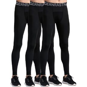 Boys Leggings Quick Dry Youth Compression Pants Tights Athletic Pants Sports for Kids