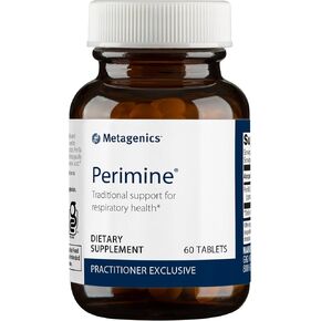 Metagenics Perimine - Healthy Breathing, Respiratory & Immune Support* - with Perilla Seed Extract - with Flavonoids Rosmarinic Acid & Luteolin - Non-GMO - Gluten-Free - Vegetarian - 60 Tablets