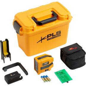 Pacific Laser Systems PLS A Fluke Company 5G 5 Pt. Green Laser Kit with Pendulum Lock & Toolbox