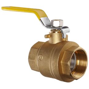 Apollo 94A Series Brass Ball Valve, Two Piece, Inline, Lever, 1/4" NPT Female