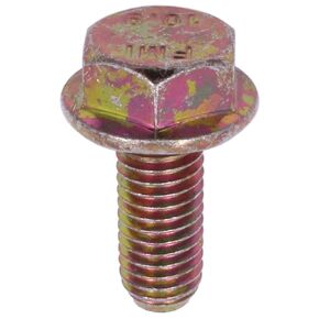 U-Turn Fasteners Flange Bolt - M10-1.25 x 20 mm Flange Bolts Flanged Hex Screws, JIS B1189, Non Serrated Strong & Reliable Zinc Made Frame Bolts Ensures Durability | (Pack of 5)