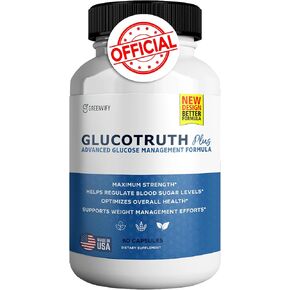 GlucoTruth Plus Advanced with Vitamins Minerals Magnesium Vitamin C Vitamin E Zinc Banaba Leaf (1)