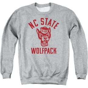 Official One Color Ncsu Wolfpack Logo Unisex Adult Crewneck Sweatshirt
