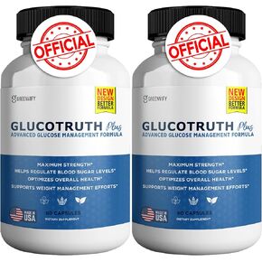 GlucoTruth Plus Advanced with Vitamins Minerals Magnesium Vitamin C Vitamin E Zinc Banaba Leaf (1)