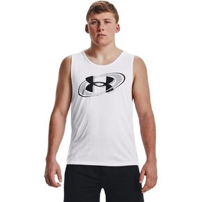 تي شيرت رجالي يحمل العلامة التجارية Under Armour Tech 2.0