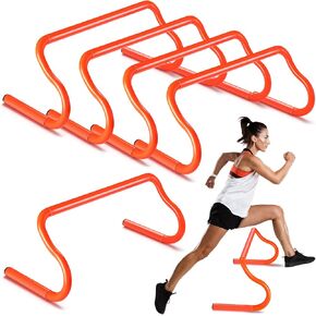 5 Pcs Speed Agility Training Hurdles Detachable Durable Training Hurdle Agility Plyometric and All Purpose Speed Training Hurdle Equipment for Athletes Soccer Basketball in Kuwait