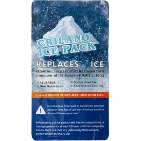 Reusable Hot and Cold Gel Ice Packs, Cold Packs two pack in package (2)