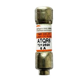 New OEM ATQR6 ATQR-6 ARQR-6A 600Vac Class CC Fuse, Pack of 10