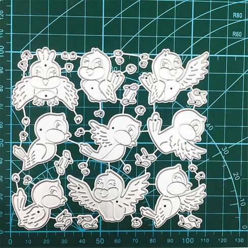 قوالب قطع من Ammsochy استنسل معدني أدوات سكرابوكينغ إطار زهور من الدانتيل قالب نقش DIY لصناعة البطاقات الورقية لوازم الحرف اليدوية (إطار خط الحب مستطيل - 13.8 × 10.5 سم) in Kuwait