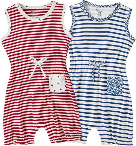 Baby Infant Boys Girl Sleeveless One-Piece Vest Rompers Tank Top Jumpsuit Toddler Cotton Outfits in Saudi Arabia