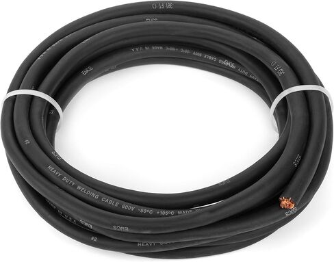 EWCS كابل لحام فائق المرونة مقاس 2 600 فولت - أحمر - 20 قدم - صنع في الولايات المتحدة الأمريكية in Kuwait