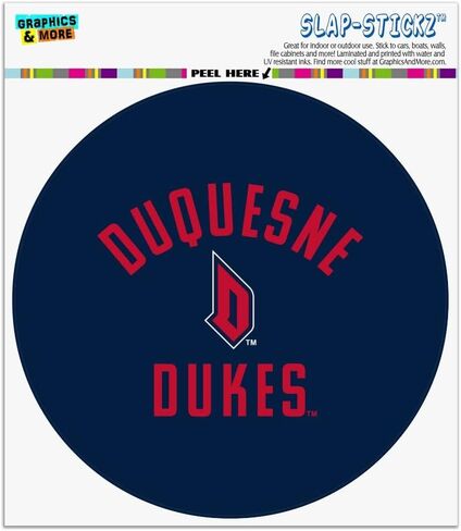 ملصق ممتص الصدمات على شكل دائرة لخزانة نافذة السيارة بشعار جامعة دوكيسن دوكيسن in Saudi Arabia