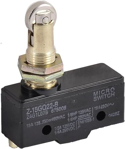 uxcell 3 Screw Terminals Panel Mount Roller Plunger Basic Limit Switch in Saudi Arabia