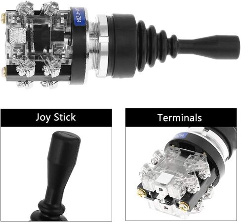 Joystick Switch Controller 2 Position 2no Momentary, 4 Position Joystick with, 4 Position Joystick with for Industrial Control Ac 50hz and DC Circuits in Saudi Arabia