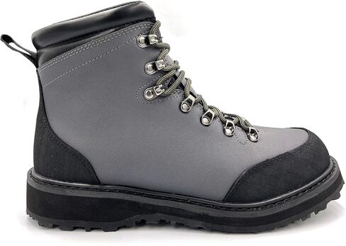 lurewilder Wading Boots for Men Fishing Cleated Rubber Outsole Fly Fishing Wading Boots Studs Applicable in Saudi Arabia