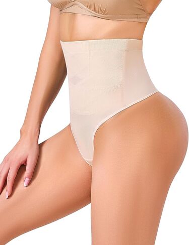 Yeblues Tummy Control Thong Shapewear for Women Sexy Body Shaper Panties Seamless Underwear Girdle Shaping Thong in Kuwait