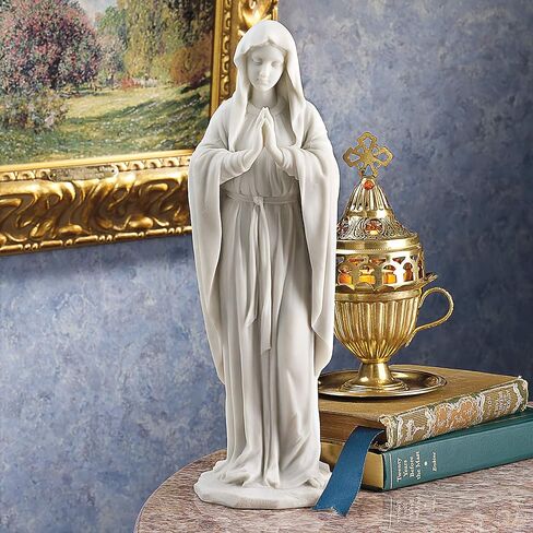 Design Toscano Blessed Virgin Mary, Lady of Grace Bust Statue 8.5 Inch in Saudi Arabia