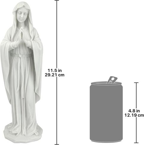 Design Toscano Blessed Virgin Mary, Lady of Grace Bust Statue 8.5 Inch in Saudi Arabia