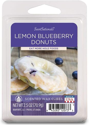 Scentsationals Wax melt, Lemon Blueberry Donut in Saudi Arabia