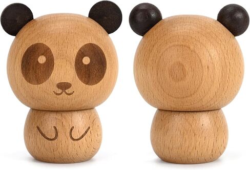 Wooden Toothpick Dispenser Cute Panda Style Toothpick Holder Storage Box Case for Home Restaurant Club Bar Party Contains Toothpicks in Kuwait
