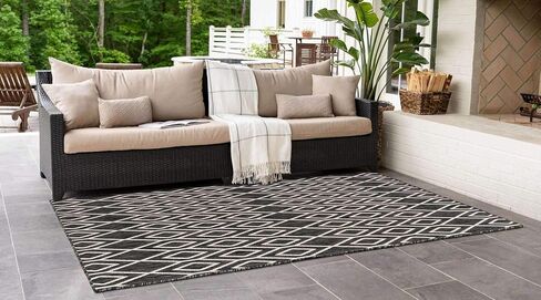 Jill Zarin Outdoor Collection Area Rug - Turks and Caicos (2' x 6' Runner Pink and Aqua/Light Blue) in Saudi Arabia