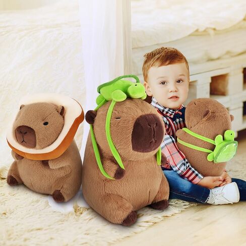 Achwishap Capybara Plush-Graduation Gifts Capybara Stuffed Animal with Tassel Graduation Blue Cap and Congrats Grad Sash,Cute Capybaras Plushies Gifts for Kids Adults Students Graduate Favors,9.1" in Saudi Arabia