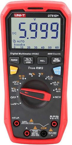 UNI-T UT61B+ Digital Multimeter True RMS AC/DC Voltage Current Resistance Capacitance Tester in Saudi Arabia