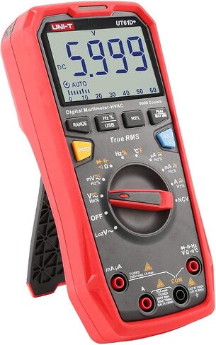 UNI-T UT61B+ Digital Multimeter True RMS AC/DC Voltage Current Resistance Capacitance Tester in Saudi Arabia